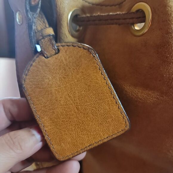 PRADA Vintage All Leather Bucket Shoulder Bag comes with COA , Dust Bag RARE Bag - Picture 11 of 16